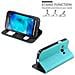 Custodia Compatibile Con Samsung Galaxy Xcover 3 In Turchese Menta - Coperchio Protettivo Con Chiusura Magnetica, Funzione Stand E 2 Finestre Di Visualizzazione - Foto miniatura 3