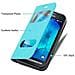 Custodia Compatibile Con Samsung Galaxy Xcover 3 In Turchese Menta - Coperchio Protettivo Con Chiusura Magnetica, Funzione Stand E 2 Finestre Di Visualizzazione - Foto miniatura 6