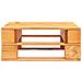 Divano Da Giardino A Pallet Cuscino Sabbia Legno Marrone Miele - Foto miniatura 4