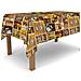 Tovaglia In Tela Cerata In Pvc Antimacchia Resistente E Facile Da Tagliare 140x100 Cm - Coffee Bar - Foto miniatura 1