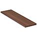 Mensola Amica Stondata 60 x 20 x 1.8 cm - Noce scuro - Foto miniatura 2