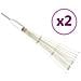 Luci di Natale Fuochi Artificio 2pz Multicolore 20cm 280 LED - Foto miniatura 2