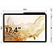 Tablet Galaxy Tab S8+ Grafite 12.4" AMOLED Qualcomm Snapdragon RAM 8GB Memoria 128 GB +Slot MicroSD Wi-Fi Fotocamera 13Mpx Android - - Foto miniatura 7