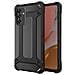 Custodia Armor Case Tpu Cover Per Samsung Galaxy A72 4g - 5g Black - Foto miniatura 1