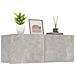 Mobili Porta Tv 2pz Grigio Cemento 80x30x30cm Legno Multistrato - Foto miniatura 6