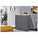 Credenza Raoul, Madia Da Cucina A 2 Ante, Buffet Da Soggiorno, 100% Made In Italy, Cm 81x44h86, Ardesia - Foto miniatura 1