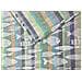 Telo Arredo Granfoulard Copritutto 100% Cotone Copriletto Multiuso Pescetti Ob 2 Piazze Verde - Foto miniatura 5