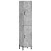 Credenza Grigio Cemento 34,5x34x180 Cm In Legno Multistrato - Foto miniatura 2