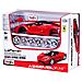 Veicolo Pressofuso In Scala 1:24 Della Catena Di Montaggio Laferrari - Rosso - Foto miniatura 3