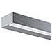 Applique Da Parete Moderno Orion Metallo Argento Acrilico 1 Luce Led 9w - Foto miniatura 3