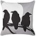 Cuscino Decorativo Oradea Velluto 45 X 45 Cm Animalier Grigio - Foto miniatura 4