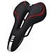 Sella Per Bici In Silicone Black+red - Foto miniatura 1