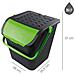 Set 3 Pattumiere Raccolta Differenziata Bidone Pattumiera Spazzatura 35 Litri - Foto miniatura 4