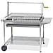 Barbecue Argentino Esclusivo In Acciaio Inossidabile. 100 Cm E 80 Cm - Foto miniatura 1