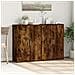 Credenze 2 Pz Rovere Fumo 60x31x84 Cm In Legno Multistrato - Foto miniatura 3