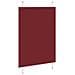 Tenda Plissettata Rosso Bordeaux 90x100 Cm Larghezza Tessuto - Foto miniatura 6