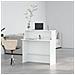 Banco Reception Bianco 100x50x103,5 cm in Legno Multistrato - Foto miniatura 4