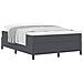 Struttura Letto Grigio Scuro 140x200 cm in Tessuto Corduroy - Foto miniatura 1