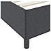 Struttura Letto Grigio Scuro 140x200 cm in Tessuto Corduroy - Foto miniatura 8