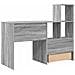 Scrivania Grigio sonoma 131.5 x 50 x 106.5 cm Legno multistrato - Foto miniatura 8