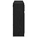 Mobiletto per specchio da bagno Rovere nero 65 x 20 x 60 cm - Foto miniatura 7