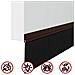 Spazzole per porte autoadesive 2 pcs Marrone 100 cm - Foto miniatura 8