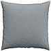 Cuscini da Divano 2 pcs Grigio chiaro 80 x 80 cm Tessuto - Foto miniatura 6