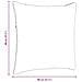 Cuscini da Divano 2 pcs Grigio chiaro 80 x 80 cm Tessuto - Foto miniatura 9