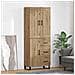 Credenza con cassetto Rovere artigianale 69,5 x 34 x 180 cm - Foto miniatura 2