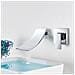 Rubinetto per lavabo da bagno, Blackswan, modello a cascata M2, cromato, misura 18 cm - Foto miniatura 2