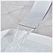 Rubinetto per lavabo da bagno, Blackswan, modello a cascata M2, cromato, misura 18 cm - Foto miniatura 3