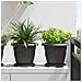 Vasi per Piante 24 pcs Nero Ø 26 x 21.5 cm Plastica - Foto miniatura 2