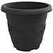 Vasi per Piante 24 pcs Nero Ø 26 x 21.5 cm Plastica - Foto miniatura 6