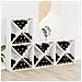 Portabottiglie 4 pcs Bianco 62 x 25 x 62 cm Pino massello - Foto miniatura 2