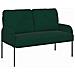 Divani con cuscino 110cm Verde Scuro Legno compensato - Foto miniatura 1