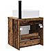 Mobile lavabo da parete Legno antico 49 x 41 x 63 cm - Foto miniatura 3