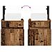 Mobile lavabo da parete Legno antico 49 x 41 x 63 cm - Foto miniatura 6
