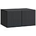 Mobile Porta TV da Muro Nero 59,5 x 41 x 30 cm - Foto miniatura 1