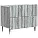 Armadio da Notte con cassetto Grigio Sonoma 62 x 34,5 x 49,5 cm - Foto miniatura 1
