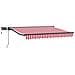 Cornice per Tenda Manuale con LED 3 x 2,5 m - Foto miniatura 1