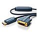 ICOC CLC-DSP-030 - Cavo Monitor DisplayPort Maschio a DVI-D Maschio 3 m Blu - Foto miniatura 1