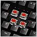 Tastiera Gaming USB Meccanica Skiller SGK3 Kailh Rosso RGB Retroilluminata Colore Nero (Layout Inglese US)  - Foto miniatura 2