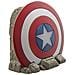 Ekids VI b72ca Marvel Captain America Shield Wireless Bluetooth Altoparlante Portatile Rosso / Bianco - Foto miniatura 3