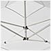 Gazebo Pieghevole con Pareti in Alluminio 3x3 m Bianco - Foto miniatura 3