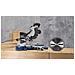 Troncatrice Radiale Legno Hm216 2000 W Sega Circolare 216 Laser - Foto miniatura 16