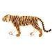 387.003 Statuetta Animal Bengalaarancione-nero15,5 X 3.8 X 6.5 Cm-1 Pezzo - Foto miniatura 1