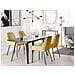 Tavolo Da Pranzo Allungabile Effetto Legno Nero 160/200 X 90 Cm Irvington - Foto miniatura 4
