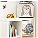 3 Germogli Ubxowl Storage Box Cubo Contenitore, 33 X 33 X 33 Cm, Multi-color (gufo Bianco)  - Foto miniatura 4