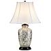 Lampada Da Tavolo A 1 Luce - Bianco, Finitura Argento, E27 - Foto miniatura 2