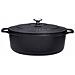 Casseruola Ovale In Ghisa Smaltata 31cm Nero Sublime - Puc473101 - Foto miniatura 1
